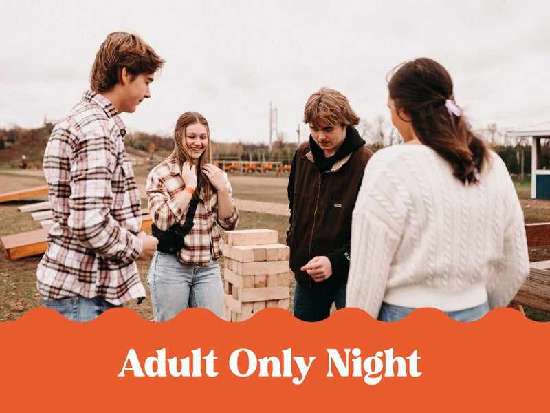 Adult Only Night- September 5th