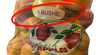 1/2 Bushel