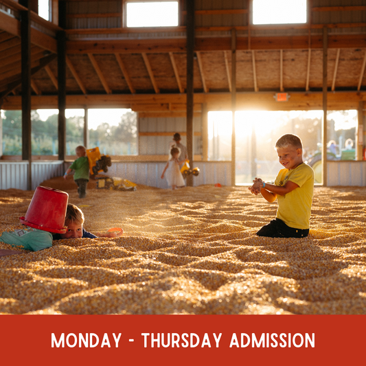 Monday-Thursday Admission