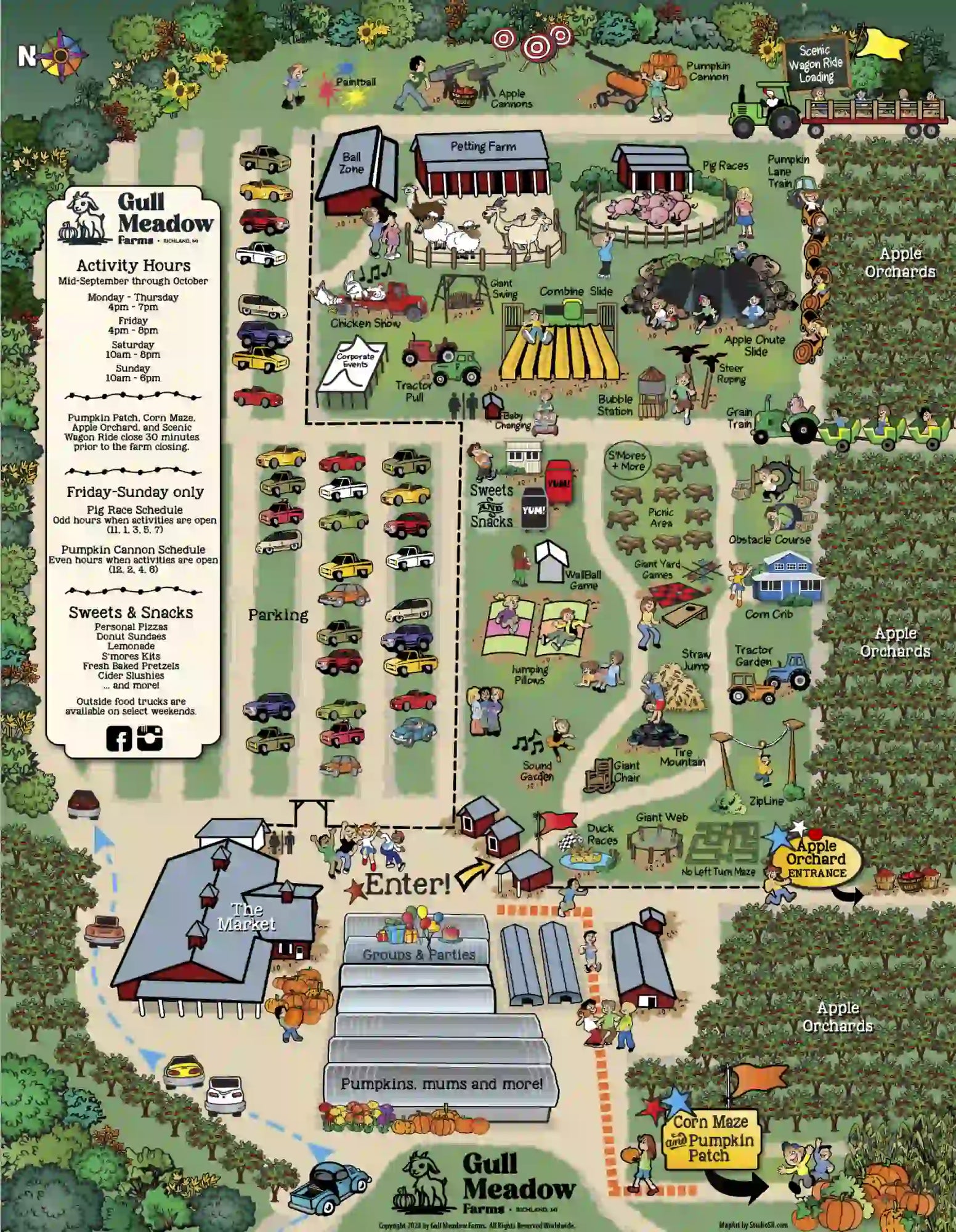 Farm Map – Gull Meadow Farms