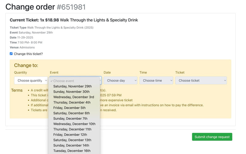 Choose Your Date & Time