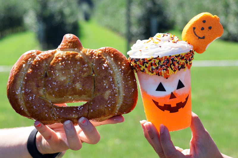 Staff Favorite: Spooktacular Float & Pumpkin Pretzel!!